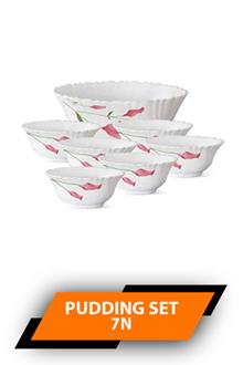 Larah Pudding Set Silk 7n Red Bud